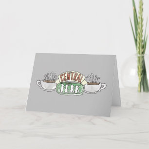 Tarjeta FRIENDS™   Logotipo de acuarela de Central Perk