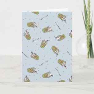 Tarjeta FRIENDS™   Polka Dot Central Perk Pattern