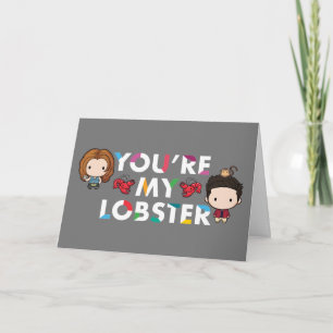 Tarjeta FRIENDS™ Ross & Rachel Langosta Chibi