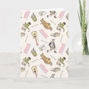 Tarjeta FRIENDS™ Tan Cartoon Pattern