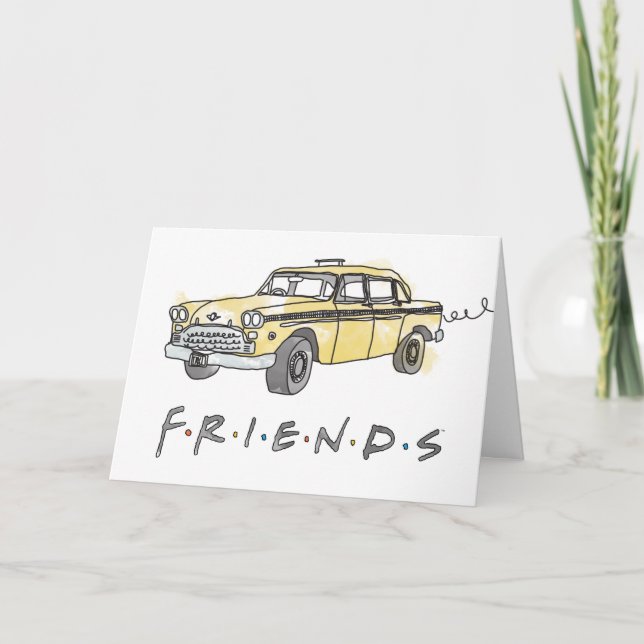 Tarjeta FRIENDS™ | Taxi Cab (Anverso)