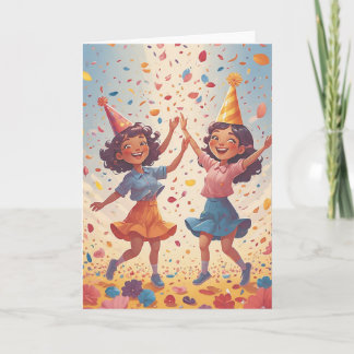Tarjeta Friendship Blooms on Your Special Day