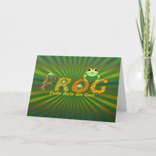 TARJETA FROG