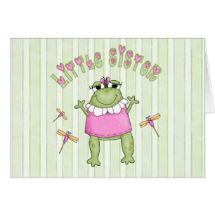 Tarjeta Froggie Little Sister Blank