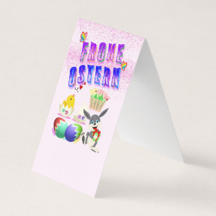 Tarjeta Frohe Ostern