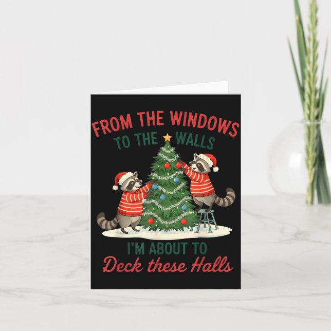 Tarjeta From The Windows To The Walls I'm About To Deck Th (Anverso)