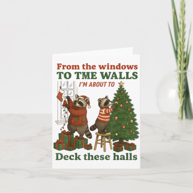 Tarjeta From The Windows To The Walls I'm About To Deck Th (Anverso)