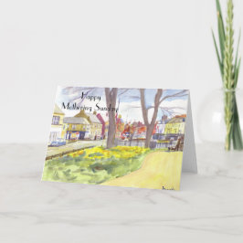 Tarjeta Front Street, Tynemouth Mothering Sunday Card.