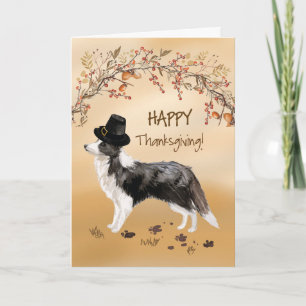 Tarjeta Frontera Collie Funny Gorra de peregrinaje Acción