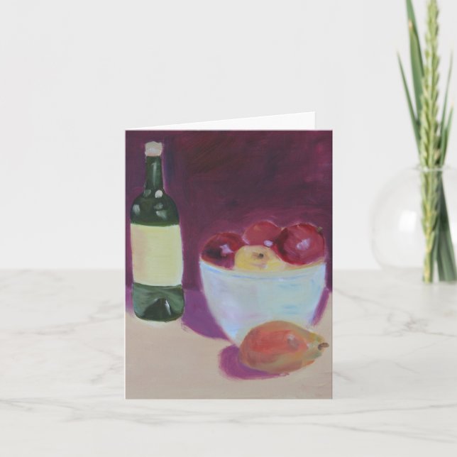 Tarjeta "Fruit Bowl" (Anverso)