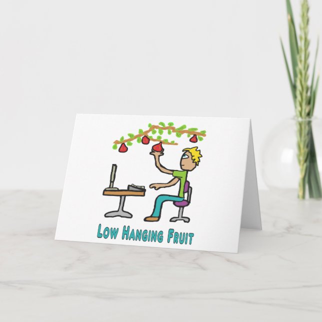 Tarjeta Fruta de bajo tamaño (Anverso)