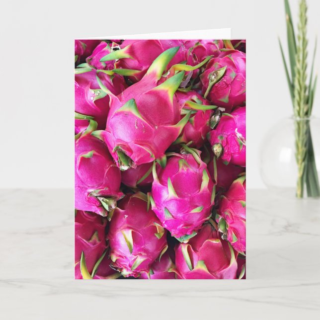 Tarjeta Fruta del dragón (Anverso)