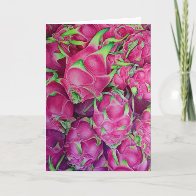 Tarjeta Fruta del dragón (Anverso)