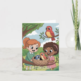 Tarjeta Fruta del Espíritu: Gentileza del niño