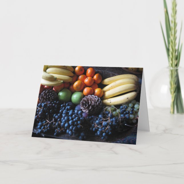 Tarjeta Fruta francesa (Anverso)