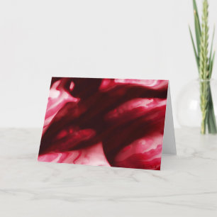 Tarjeta Frutas rojas de la pasión (tarjeta)