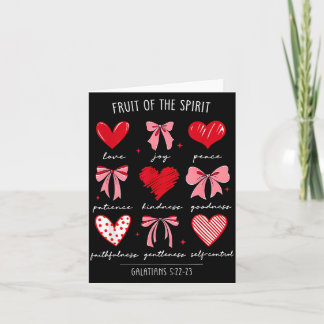 Tarjeta Fruto De Los Corazones Cristianos Srit Gálatas 522