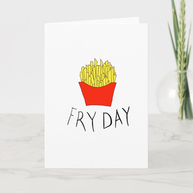Tarjeta Fry Day (Anverso)