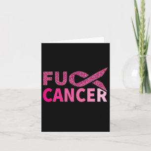 Tarjeta Fu Cáncer de Luchador Cinta Rosa Awaren por Cáncer
