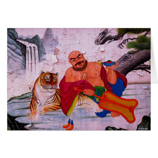 Tarjeta Fu Hu Luohan (Anverso (Horizontal))