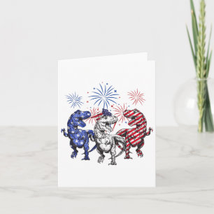 Tarjeta Fuego De Dinosaurio Rojo Azul Blanco T Rex 4 De Ju