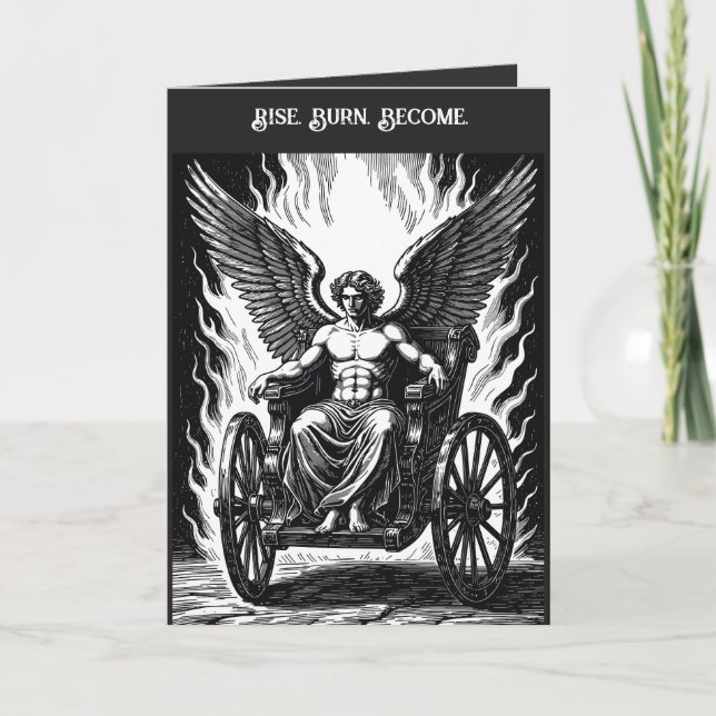 Tarjeta Fuego y Caída El Ascenso de Belial (Anverso)