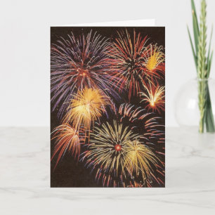 Tarjeta Fuegos artificiales
