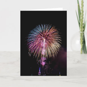 Tarjeta Fuegos artificiales