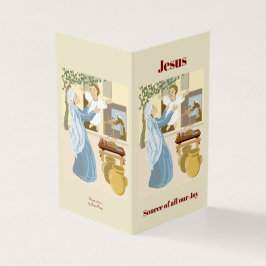 Tarjeta Fuente de Jesús de toda nuestra alegría