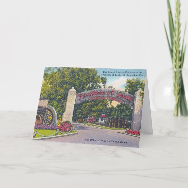 Tarjeta Fuente de la Juventud (Anverso)