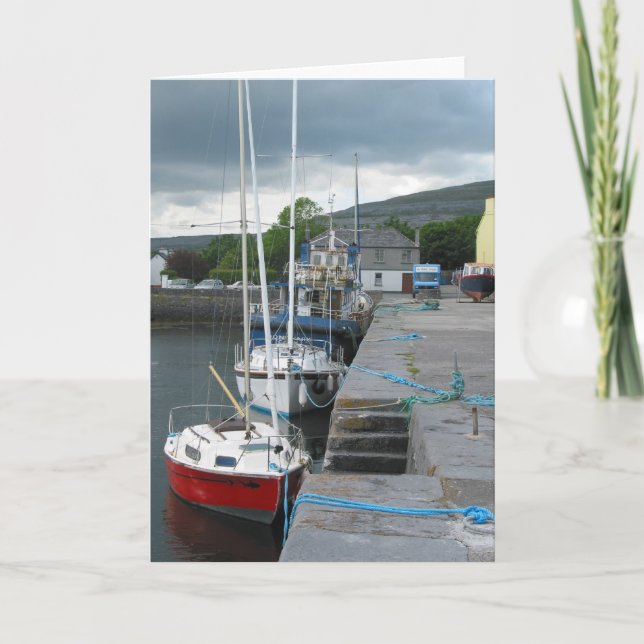 Tarjeta Fuera de Doolin, Irlanda (Anverso)