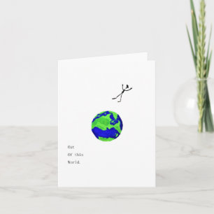 Tarjeta fuera de este mundo