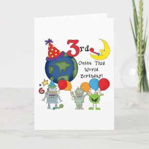 Tarjeta Fuera de este mundo camisetas y regalos de cumplea