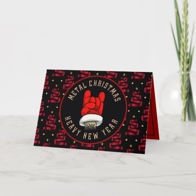 Tarjeta Fuertes Navidades Metalizado (Anverso)