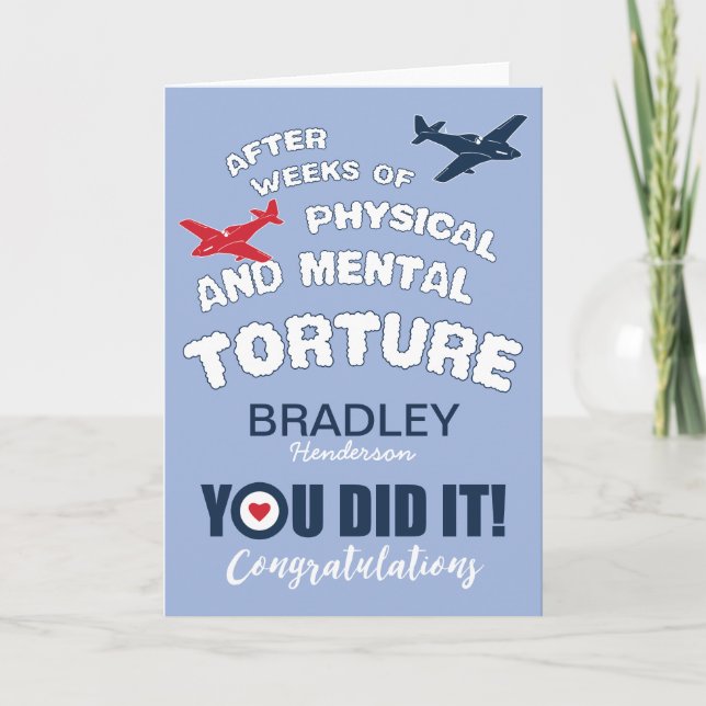 Tarjeta Fuerza Aérea Real sale del desfile | Moderno (Anverso)