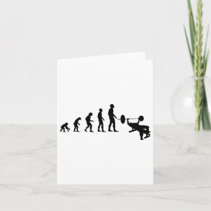 Tarjeta Fuerza de Evolución divertida de Bench Press Bodyb