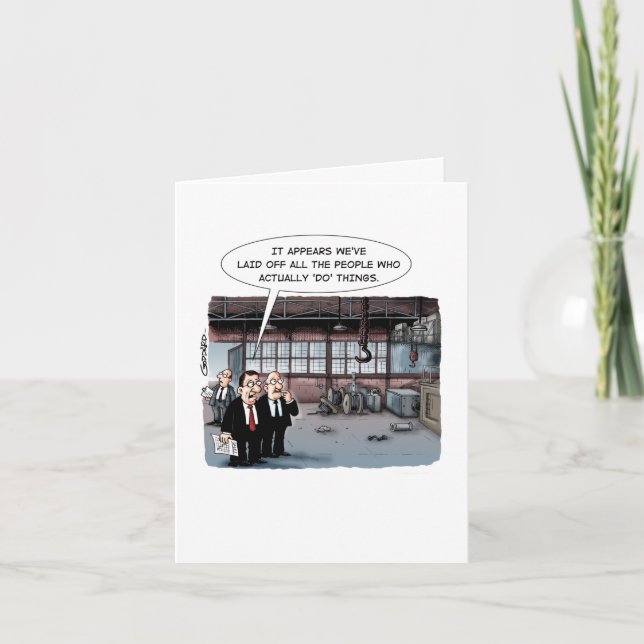 Tarjeta Fuerza de trabajo despedida (Anverso)