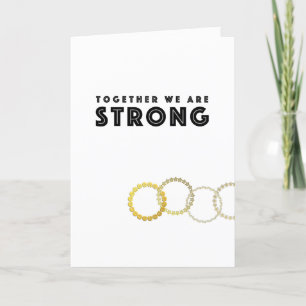 Tarjeta Fuerza de trabajo en equipo Gracias Personalizable