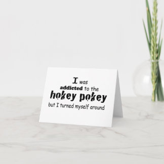 Tarjeta Fui adicto a la cita de la tipografía de clave Hok