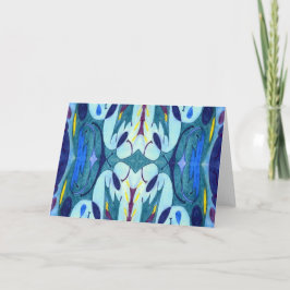 Tarjeta Fumes azules