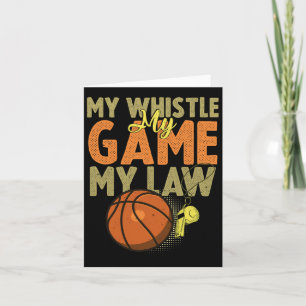 Tarjeta Fun Bysketbyll Referendum Citas Gift I Hoops Ref 1