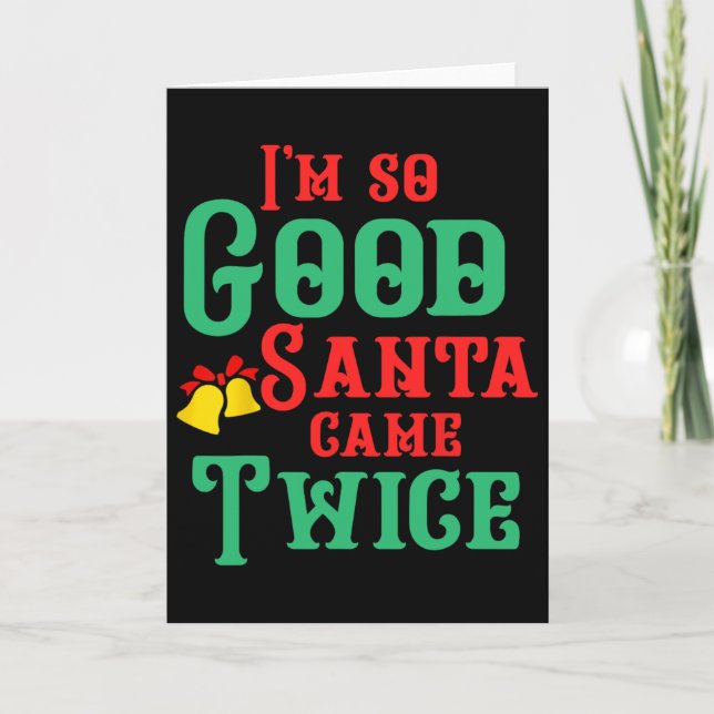 Tarjeta Fun Dirty Naughty Inappropriate Christmas Adult Y  (Anverso)