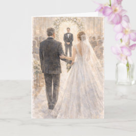 Tarjeta Fun Father of the Bride Prayer Ezekiel 25:17