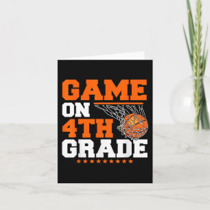 Tarjeta Fun Games On Cuarto Grado Basketball First Day Of
