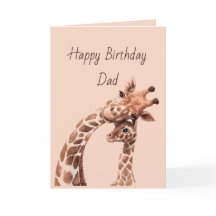 Fun Giraffe Animal Padre Awesome