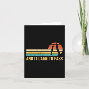 Tarjeta Fun Mormon Missionate LDS Basketball Y Vino