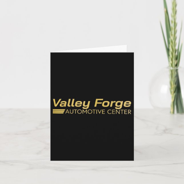 Tarjeta Funcionario de Automoción de Valley Forge (Anverso)