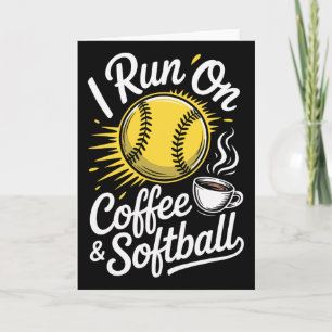Tarjeta Funciono con café y divertido suave
