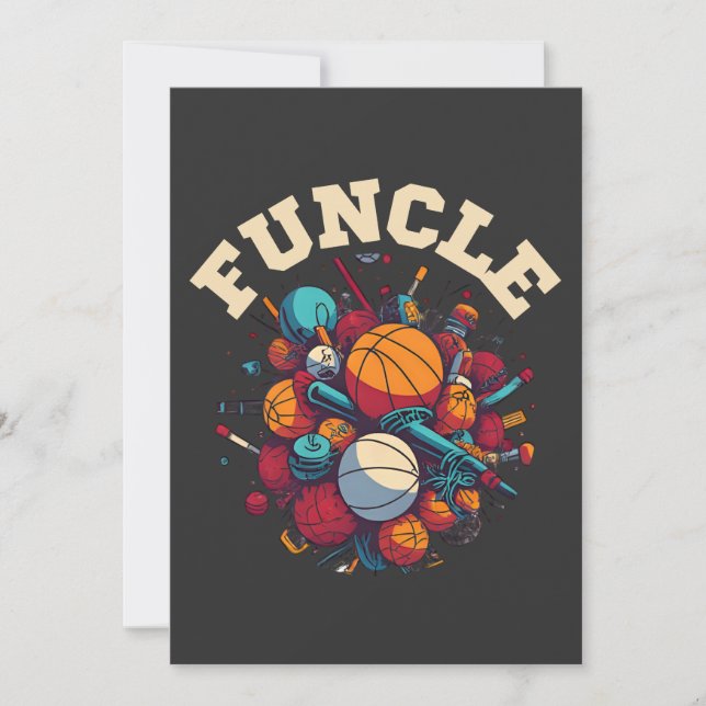 Tarjeta FUNCLE - The Fun Uncle Sports Equipment Whirlwind (Anverso)