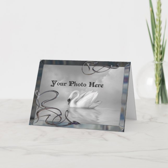Tarjeta Funda base de cromo negro (Anverso)